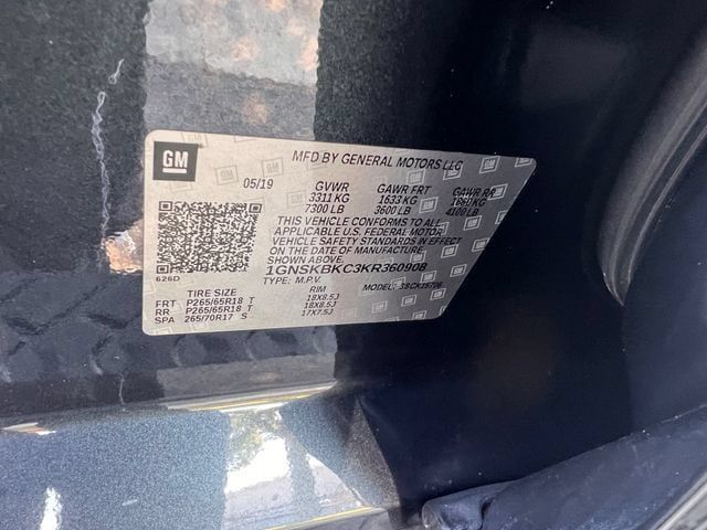 Used 2019 Chevrolet Tahoe LT w/ Off-Road Package AWD/4WD image 32