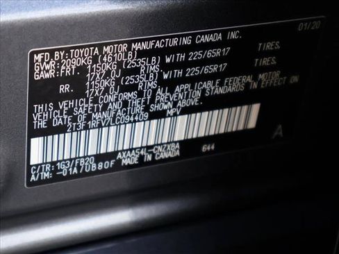 Used 2020 Toyota RAV4 LE w/ Carpet Mat Package AWD/4WD image 29