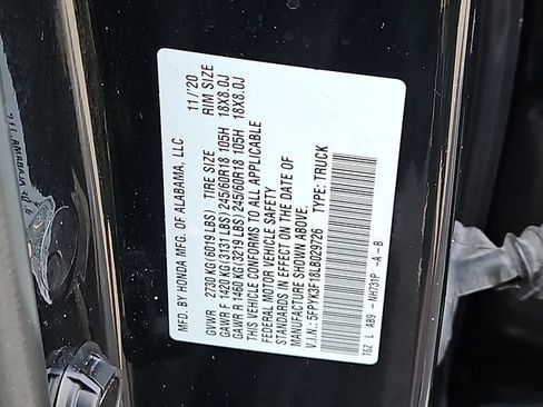 Used 2020 Honda Ridgeline Sport image 27