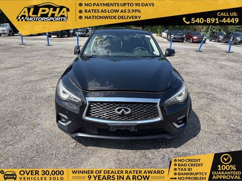 Used 2018 INFINITI Q50 Luxe w/ Essential Package (3.0T Luxe) AWD/4WD image 1