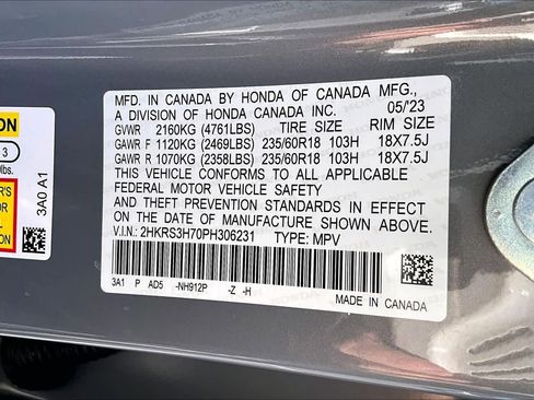 Certified 2023 Honda CR-V EX-L image 33