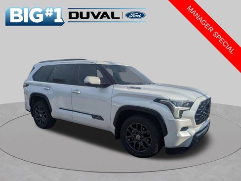 Used 2024 Toyota Sequoia Platinum AWD/4WD image 1
