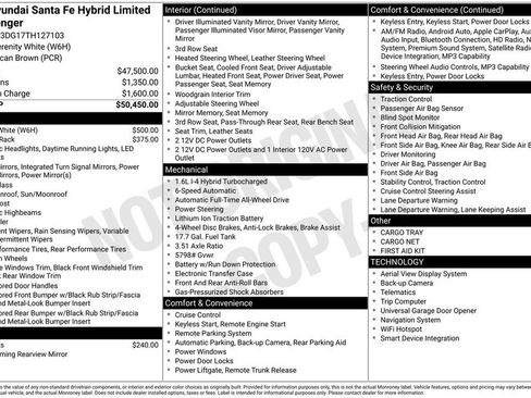 Certified 2026 Hyundai Santa Fe Limited AWD/4WD image 24