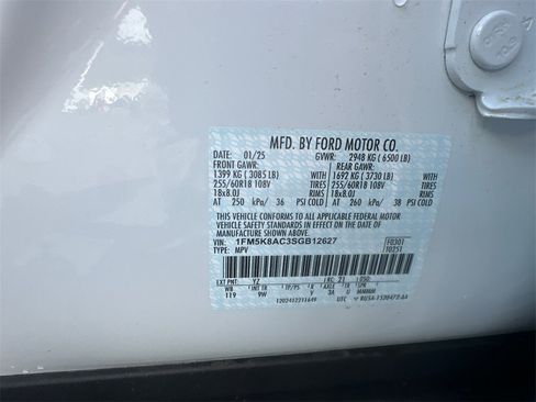 New 2025 Ford Explorer 4WD Police Interceptor image 16