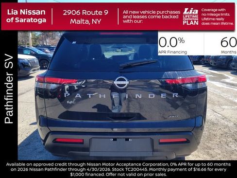 New 2026 Nissan Pathfinder SV AWD/4WD image 4