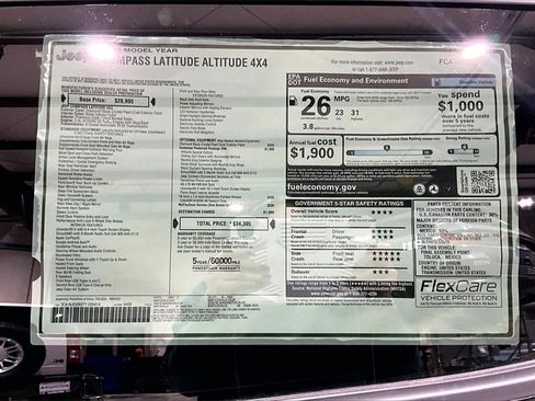 New 2026 Jeep Compass Latitude image 13