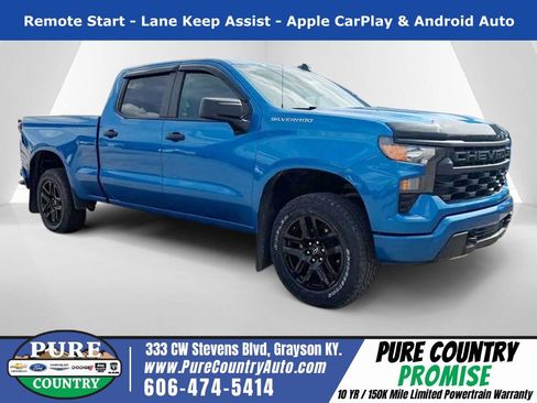 Used 2023 Chevrolet Silverado 1500 Custom AWD/4WD image 1