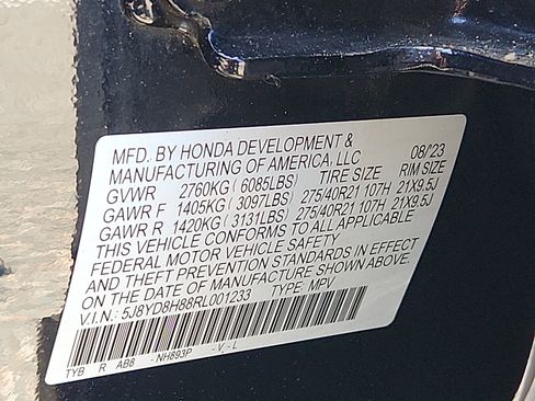 Certified 2024 Acura MDX Type S AWD/4WD image 28