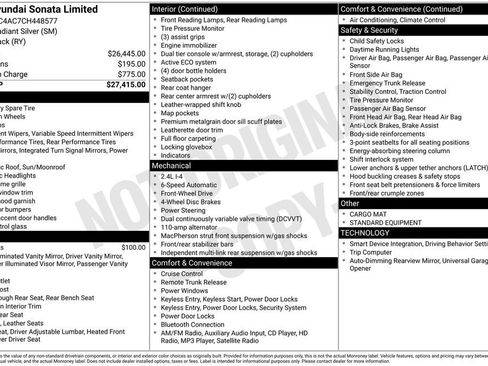 Used 2012 Hyundai Sonata Limited image 19