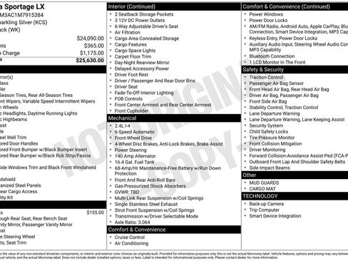 Used 2021 Kia Sportage LX image 24