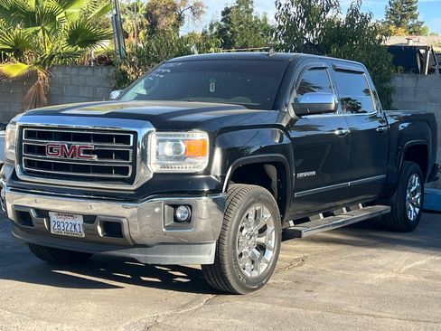 Used 2014 GMC Sierra 1500 SLT w/ SLT Crew Cab Value Package RWD image 2