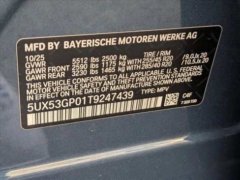 New 2026 BMW X3 xDrive30 w/ Convenience Package image 17