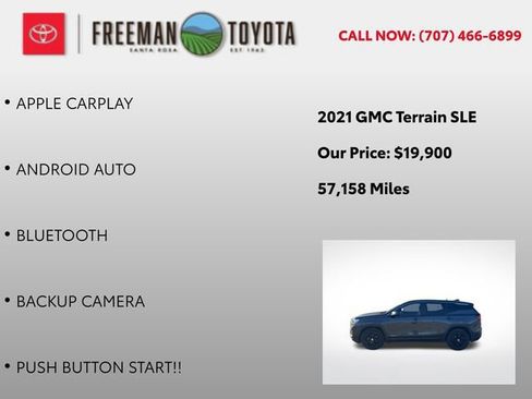 Used 2021 GMC Terrain SLE image 5