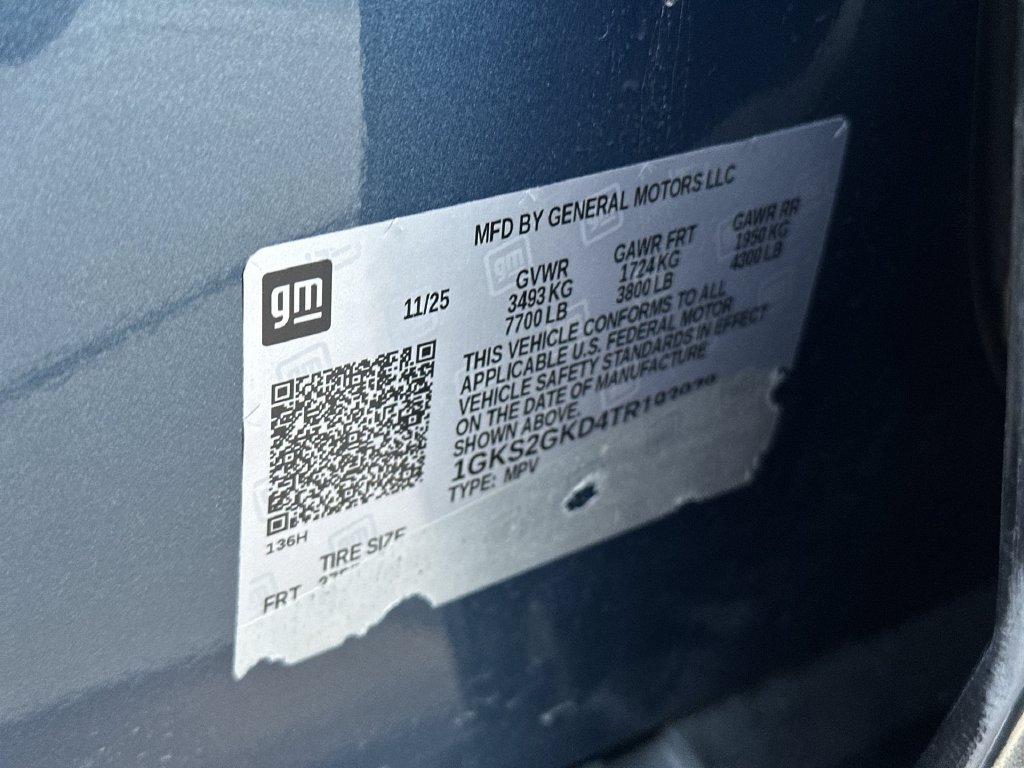 Certified 2026 GMC Yukon XL Elevation w/ LPO, Floor Liner Package AWD/4WD image 34