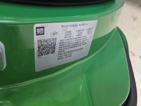 New 2026 Chevrolet Corvette Stingray 2D Convertible w/ Z51 Performance Package image 29