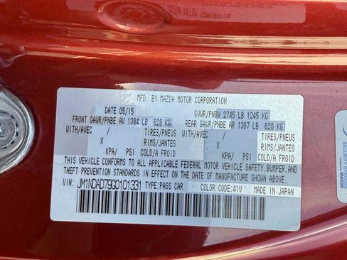 Used 2016 MAZDA MX-5 Miata Grand Touring RWD image 37