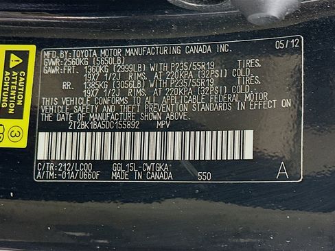 Used 2013 Lexus RX 350 AWD w/ Navigation Pkg image 12