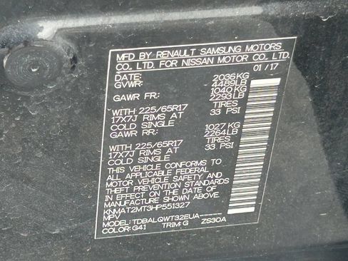 Used 2017 Nissan Rogue SV FWD image 36
