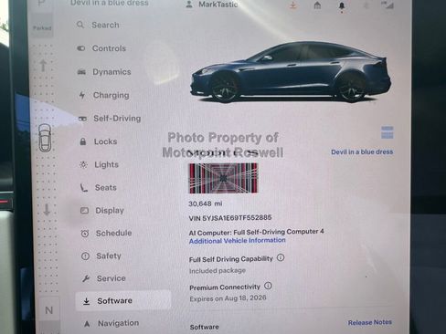 Used 2026 Tesla Model S Plaid AWD/4WD image 12