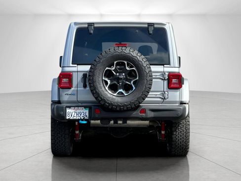 Used 2021 Jeep Wrangler Unlimited Rubicon 4xe w/ Steel Bumper Group AWD/4WD image 4