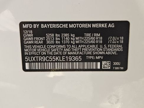 Used 2019 BMW X3 xDrive30i w/ Convenience Package AWD/4WD image 35