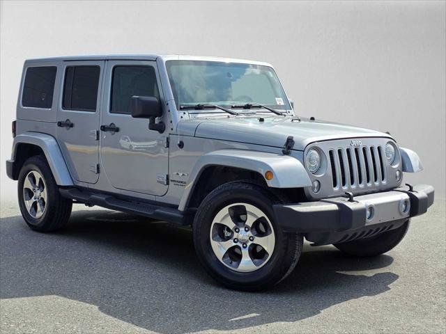 Used 2017 Jeep Wrangler Unlimited Sahara w/ Connectivity Group AWD/4WD image 1