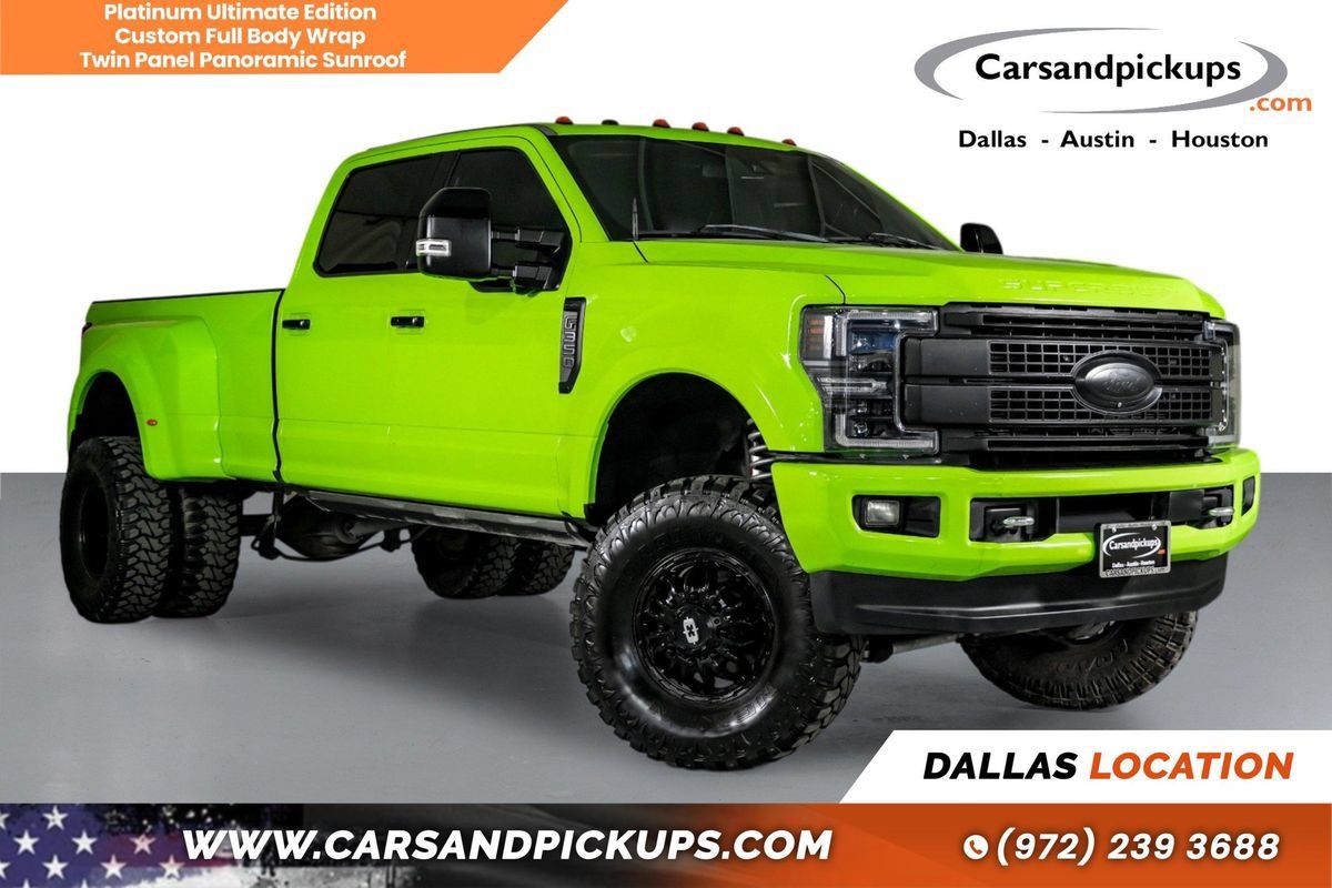 Used 2017 Ford F350 Platinum w/ Platinum Ultimate Package AWD/4WD image 1