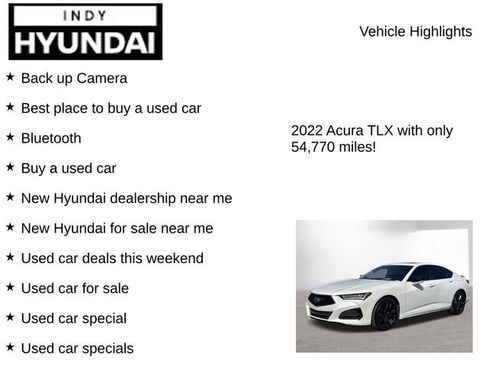 Used 2022 Acura TLX w/ Technology Package FWD image 7