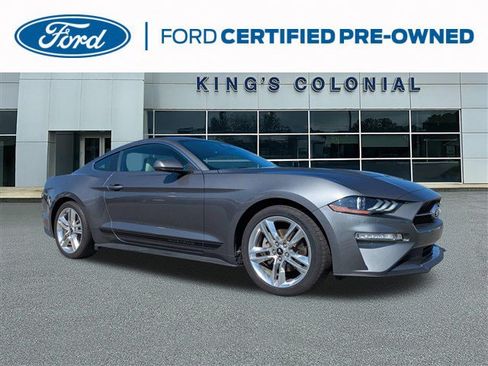 Certified 2021 Ford Mustang Premium w/ Pony Package RWD image 1