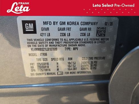 Used 2020 Buick Encore GX Preferred w/ Sport Touring Package image 34