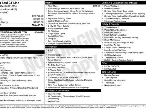 Used 2024 Kia Soul GT-Line w/ GT-Line Technology Package image 15