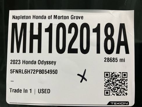 Certified 2023 Honda Odyssey Sport image 38