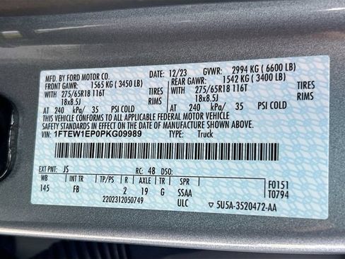 Certified 2023 Ford F150 XLT w/ Equipment Group 302A High AWD/4WD image 40