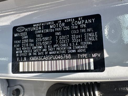 Used 2023 Hyundai Kona SEL w/ Cargo Package AWD/4WD image 31