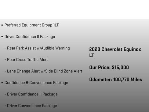 Used 2020 Chevrolet Equinox LT AWD/4WD image 6