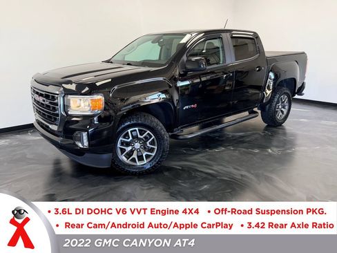 Used 2022 GMC Canyon AT4 AWD/4WD image 1