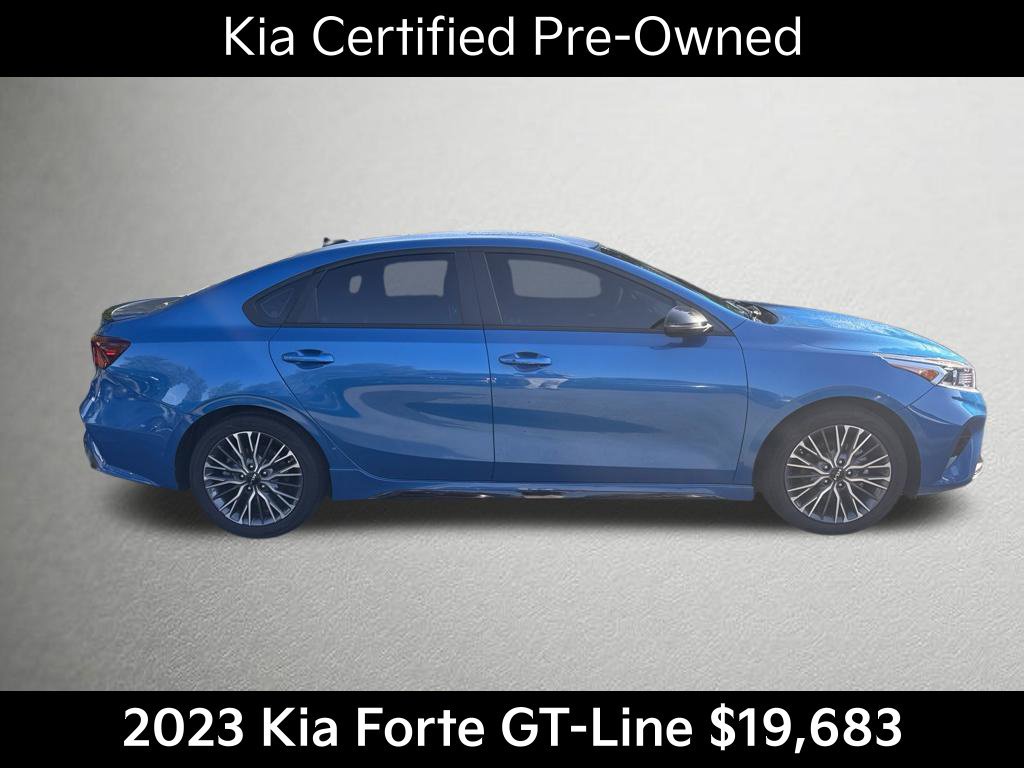 Certified 2023 Kia Forte GT-Line w/ GT-Line Premium Package FWD image 2