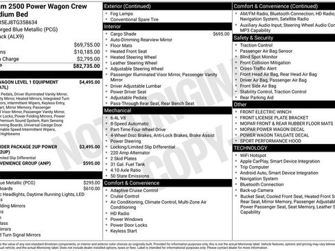 New 2026 RAM 2500 Power Wagon AWD/4WD image 3