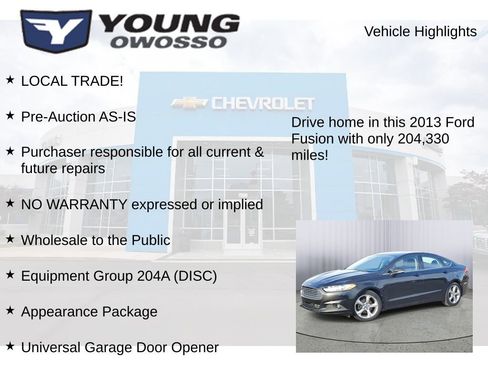 Used 2013 Ford Fusion SE image 8