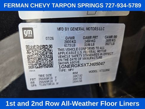 New 2026 Chevrolet Traverse LT w/ Driver Confidence Package FWD image 23