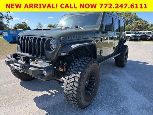 Used 2021 Jeep Wrangler Unlimited Rubicon w/ Xtreme Recon 35" Tire Package AWD/4WD image 3