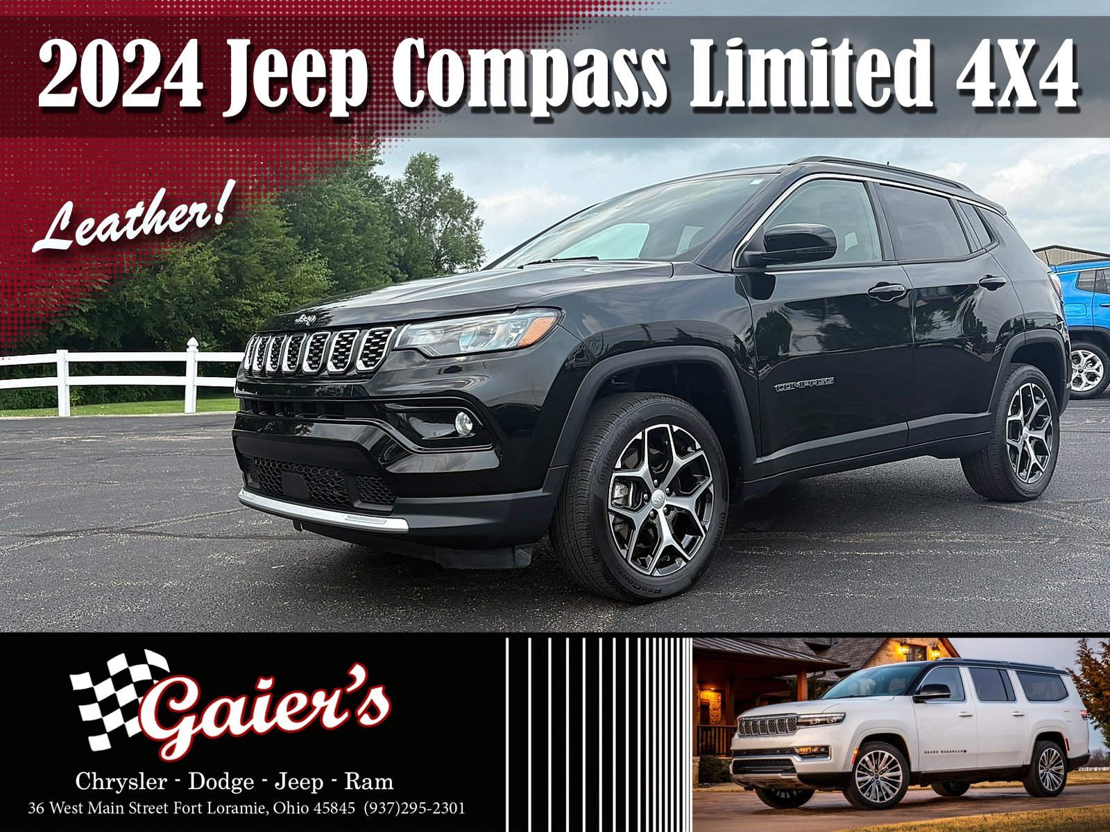 Used 2024 Jeep Compass Limited AWD/4WD image 1