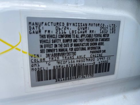 Used 2024 Nissan Sentra S FWD image 27