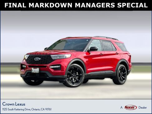 Used 2023 Ford Explorer ST-Line w/ Class IV Trailer Tow Package image 1