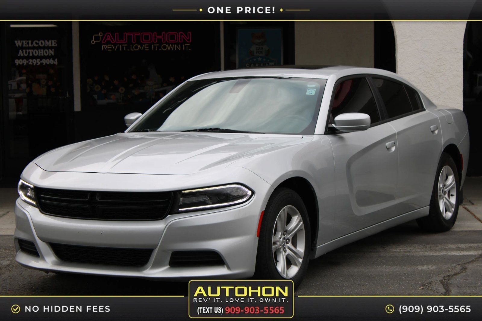 Used 2021 Dodge Charger SXT w/ Leather Interior Group RWD image 1