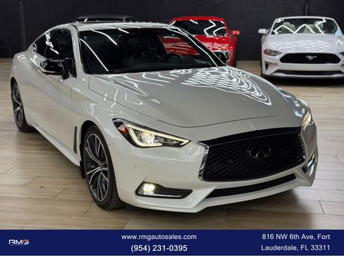 Used 2021 INFINITI Q60 3.0t Luxe w/ Cargo Package RWD image 4
