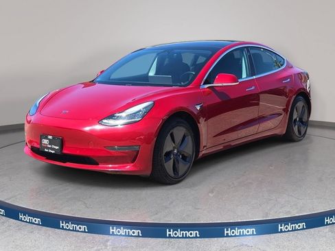 Used 2019 Tesla Model 3 Long Range AWD/4WD image 1