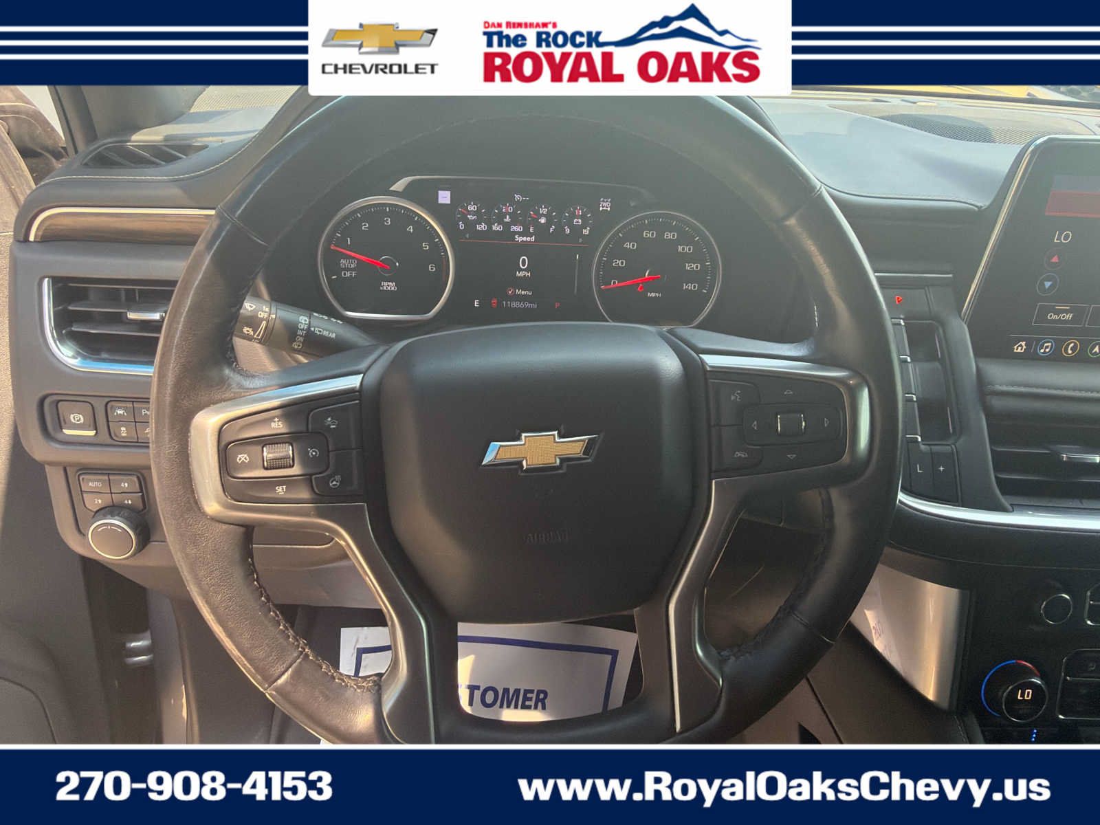 Used 2021 Chevrolet Tahoe Premier AWD/4WD image 14