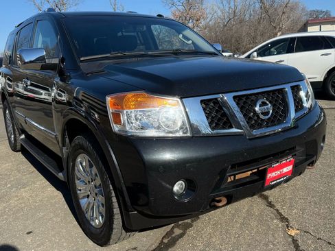 Used 2015 Nissan Armada Platinum w/ 2nd Row Captain Seat Package image 13