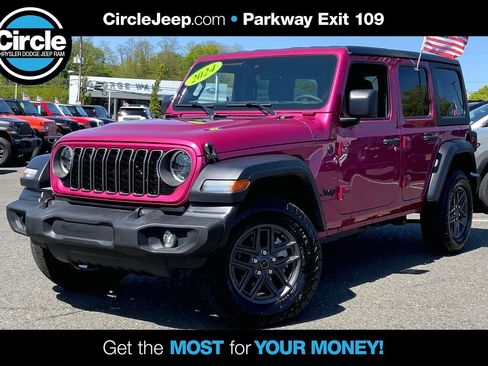Certified 2024 Jeep Wrangler Unlimited Sport AWD/4WD image 1